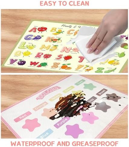 Disposable Placemats for Baby Kids Placemats for Restaurants Dining Table - Image 4