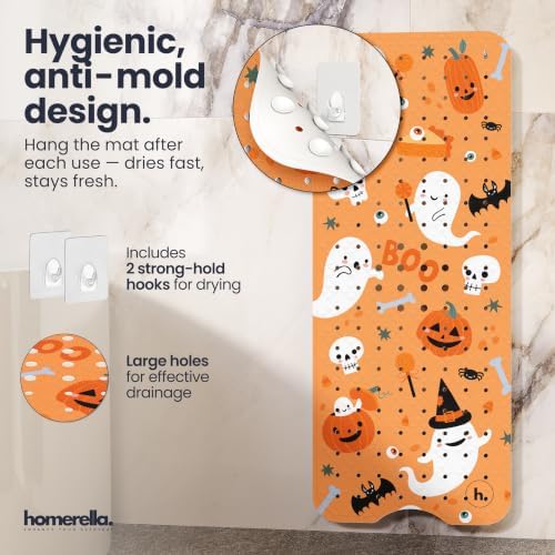homerella Halloween Non-Slip & Anti-Mold Bathtub Mat - Image 4
