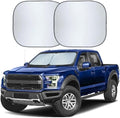 Autovir Truck Windshield Sun Shade, Foldable Front Windshield Sunshade by Autovir
