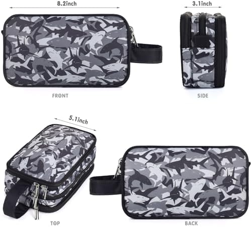 Kids Toiletry Bag for Boys, Travel Toiletry Bag for Little Young Boys - Image 2