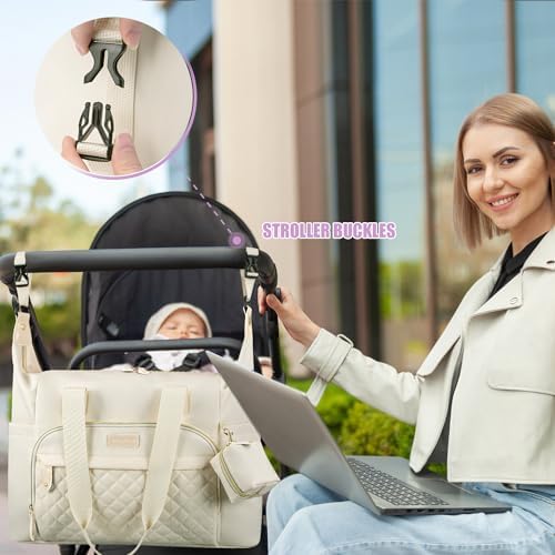 Tuwubi Diaper Bag Tote, Baby Diaper Bag - Image 6