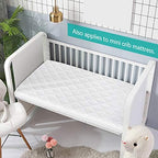 Pack and Play Mattress Protector Pad 38" X 26" Waterproof Sheets Fitted - Image 3