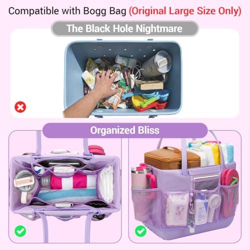 Nyton Organizer Insert for Original Large Bogg Bag Cover Beach Liner for XL - Image 3
