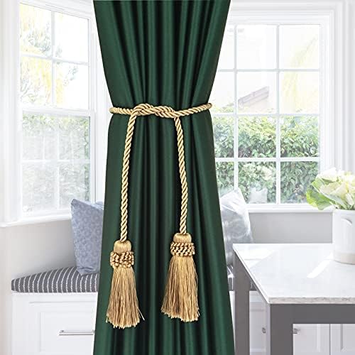 Curtain Tiebacks Handmade Curtain Holdbacks Rope - Image 5