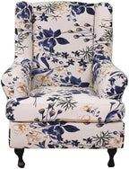 CRFATOP Wingback Chair Covers Stretch Armchair Slipcovers by CRFATOP