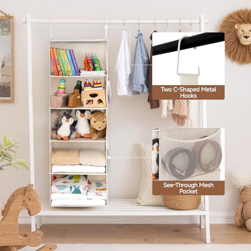 StorageWorks Hanging Closet Organizer - Image 4