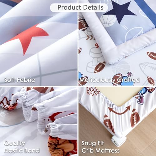 3-Piece Crib Bedding Set for Boys - Image 5