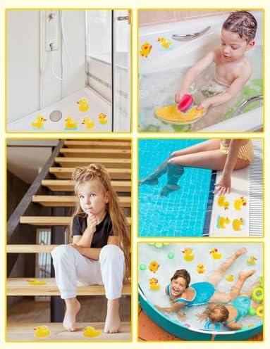 52Pcs Non Slip Bathtub Stickers, Cute Duck Stickers - Image 7