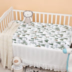 PHF 3 Pack Soft Woodland Crib Sheets Fitted, Silky Comfy Breathable Baby Sheets - Image 3