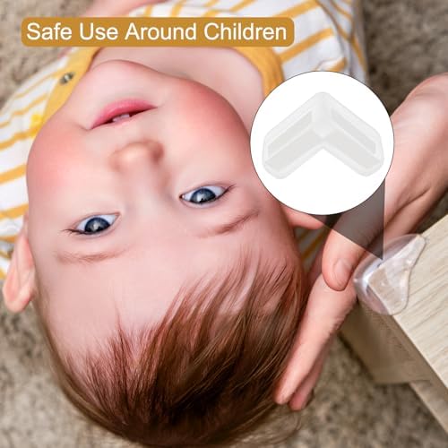uxcell Corner Protectors, Furniture Corner Guard and Edges Safety Bumpers - Image 5