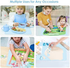 11.8''x15.75'' Silicone Mats, Food Grade Silicone Pad Table Mat - Image 3