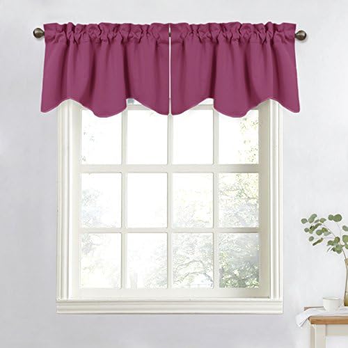 NICETOWN Blackout Valance for Girl's Room Window by NICETOWN