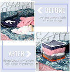 Shappy 6 Packs Clear Plastic Storage Bags - Image 5