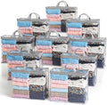 10 Pack Clear Storage Bags for Clothes, 22L Blanket Storage Bags, Under Bed by Hopack