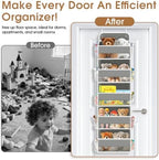 Over The Door Organizer Storage behind Door Hanging Organizer - Image 5