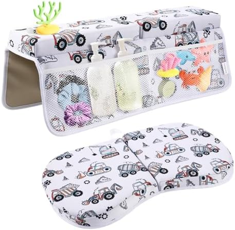 Bath Kneeler and Elbow Rest Pad Set, 1.6'' Thick, Quickly Dry, Bathtub Kneeler by LetUsMakeHomeYourFavoriteDestination