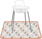 BapronBaby Vintage Rose Waterproof Splash Mat Catch All Floor Cover - Image 3
