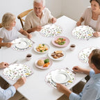 50PCS Floral Paper Placemats Disposable Wildflower Paper Placemats - Image 7