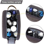 BAGSMART Toiletry Bag for Men, Canvas Travel Toiletry Organizer Dopp Kit - Image 5