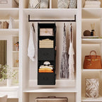 YOUDENOVA Hanging Closet Organizer, Hanging Shelves - Image 2