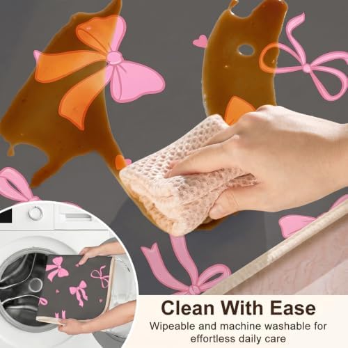 Basumee Splat Mat for Under High Chair, Waterproof & Mess-Proof Floor Mat - Image 3