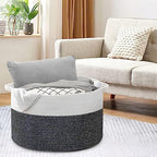 MEGASKET Large Throw Blanket Basket, Big Wicker Baskets - Image 5