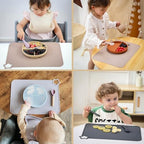 Moonkie Silicone Placemat for Babies: Toddler Table Mats for Self-Feeding - Image 3