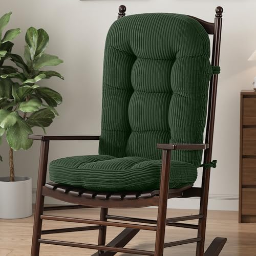 idee-home Rocking Chair Cushions Indoor, Glider Rocker Replacement Cushions by idee-home