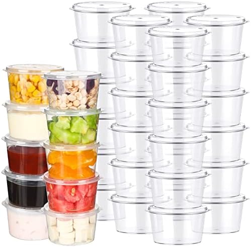 Didaey 100 Pcs Baby Food Storage Containers 4 oz by Didaey