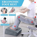 Under Desk Foot Rest, ROYALAY Ergonomic Office Footrest - Image 4