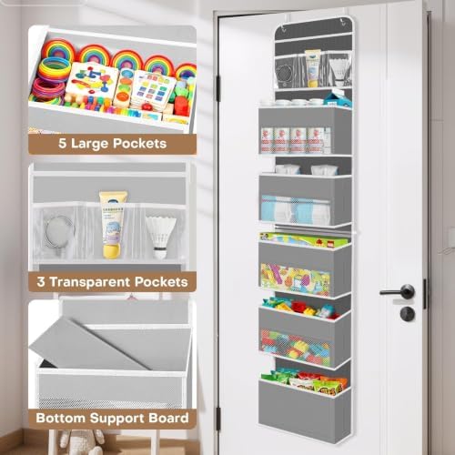 Over the Door Organizer, Large Pocket Hanging Storage - Image 4
