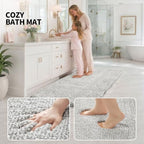ILANGO Bathroom Rugs 24" × 17", Extra Soft Absorbent Microfiber Bath Rugs - Image 5