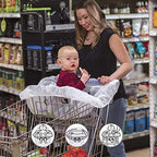Boppy Disposable Shopping Cart Cover, 5 Pack, Baby Seat Cover - Image 2