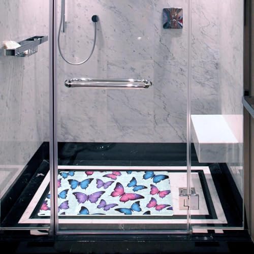 Non Slip Bathtub and Shower Mat 26.8x15.1 inch, Bath Mat - Image 6