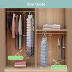 DHSFKBE Legging Organizer with 16 Roll Compartments - Image 5