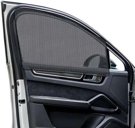 2PCS Car Window Shade, 19.3"×29.1" Magnetic Auto Front Side Window Cling by Unknown