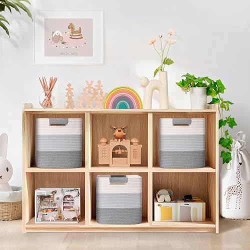 11 Inch Storage Cubes, 6 Pack Cube Storage Bins - Image 2