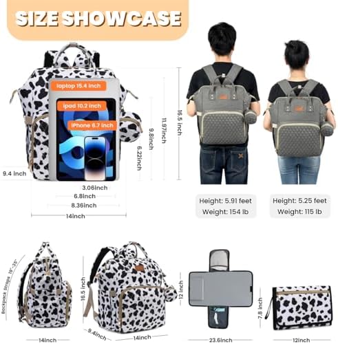ROSEGIN Diaper Bag Backpack - Image 6