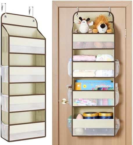 Yecaye Over The Door Organizer, Heavy Duty Hanging Organizers and Storage by Yecaye