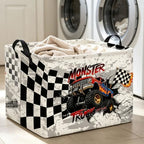 Rectangle Storage Basket with Handles, Collapsible Storage Bin, Books Box - Image 5