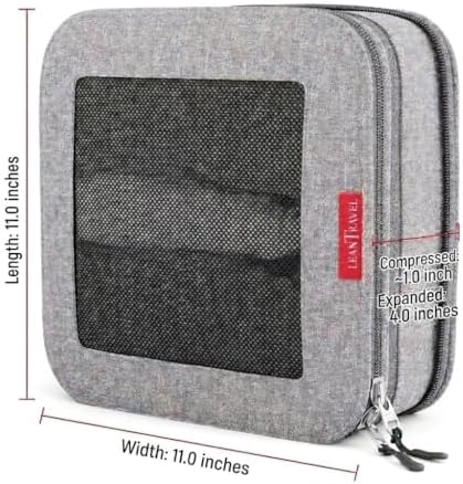 LeanTravel Premium Compression Packing Cubes - Image 4