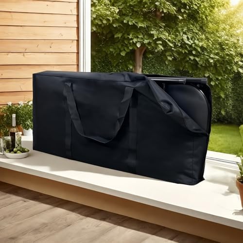 Folding Chair Storage Bag Heavy Duty Large 40.5" L x 12.5" W x 20" H Plastic - Image 4