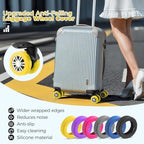 8Pcs Upgrade Luggage Wheel Covers, Travel Accessories - Image 2