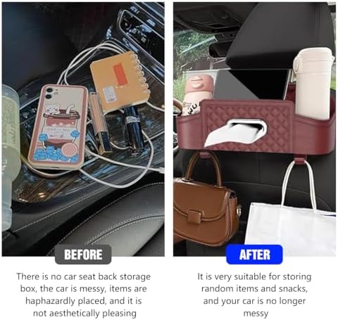 Mandark Headrest-Mounted Backseat Organizer - Image 4