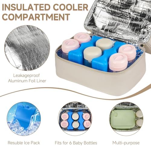 Wearable Pump Bag with Cooler Compartment Fits - Image 3