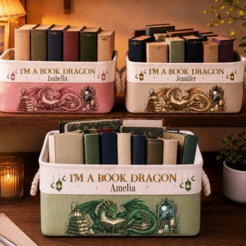 Custom Book Storage Basket - Image 3