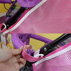 2 Pack Universal Side Sling Stroller Mesh Cargo Net, Side Sling Stroller Mesh - Image 2
