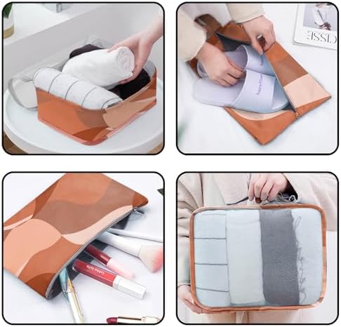 7 Set Packing Cubes Travel Luggage Organizers - Image 4