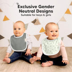 KeaBabies 8-Pack Organic Baby Bibs - Image 6
