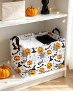 Essme Rectangular Halloween Basket, Ghost Storage Bins Organizer - Image 6